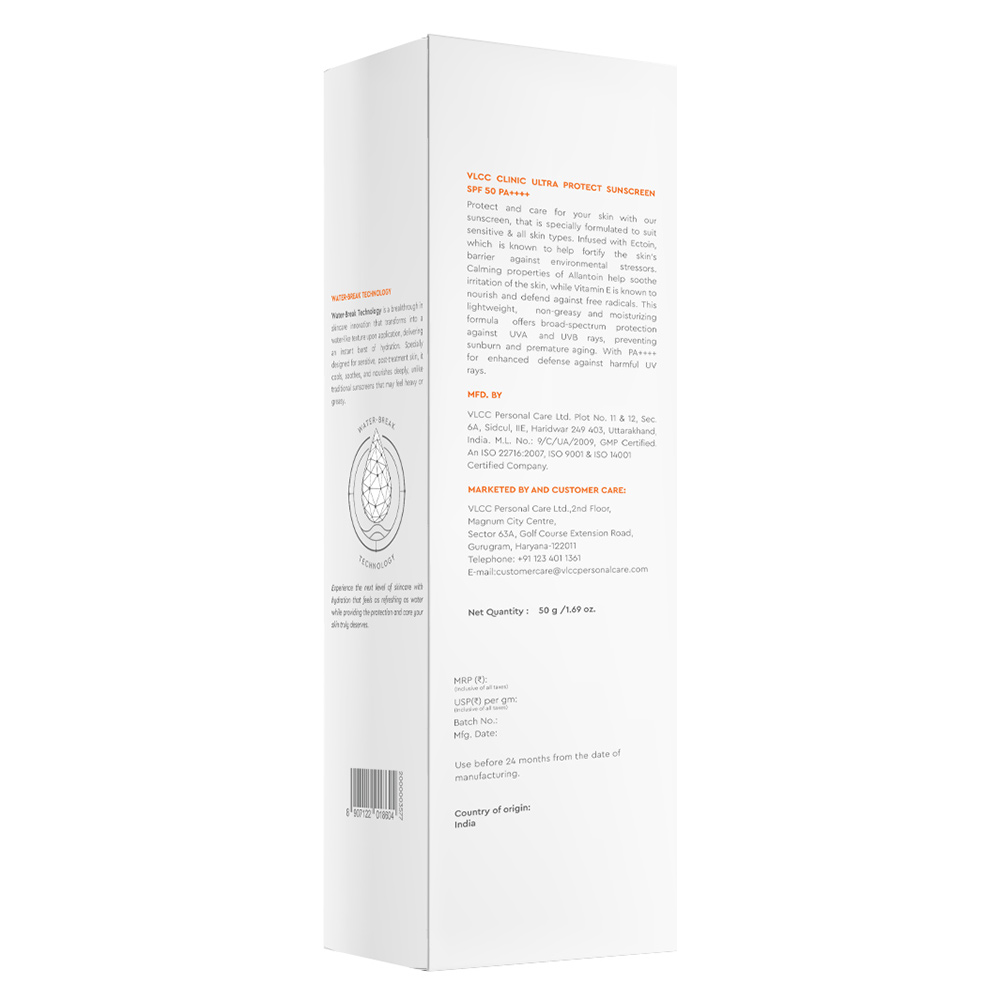 5 - VLCC Clinic Ultra Protect Sunscreen,  50 g  SPF 50 PA++++ 