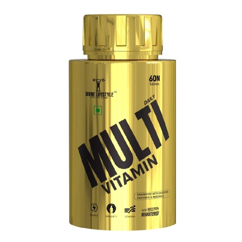 1 - Divine Lifestyle Daily Multivitamin,  60 tablet(s)  Unflavoured 