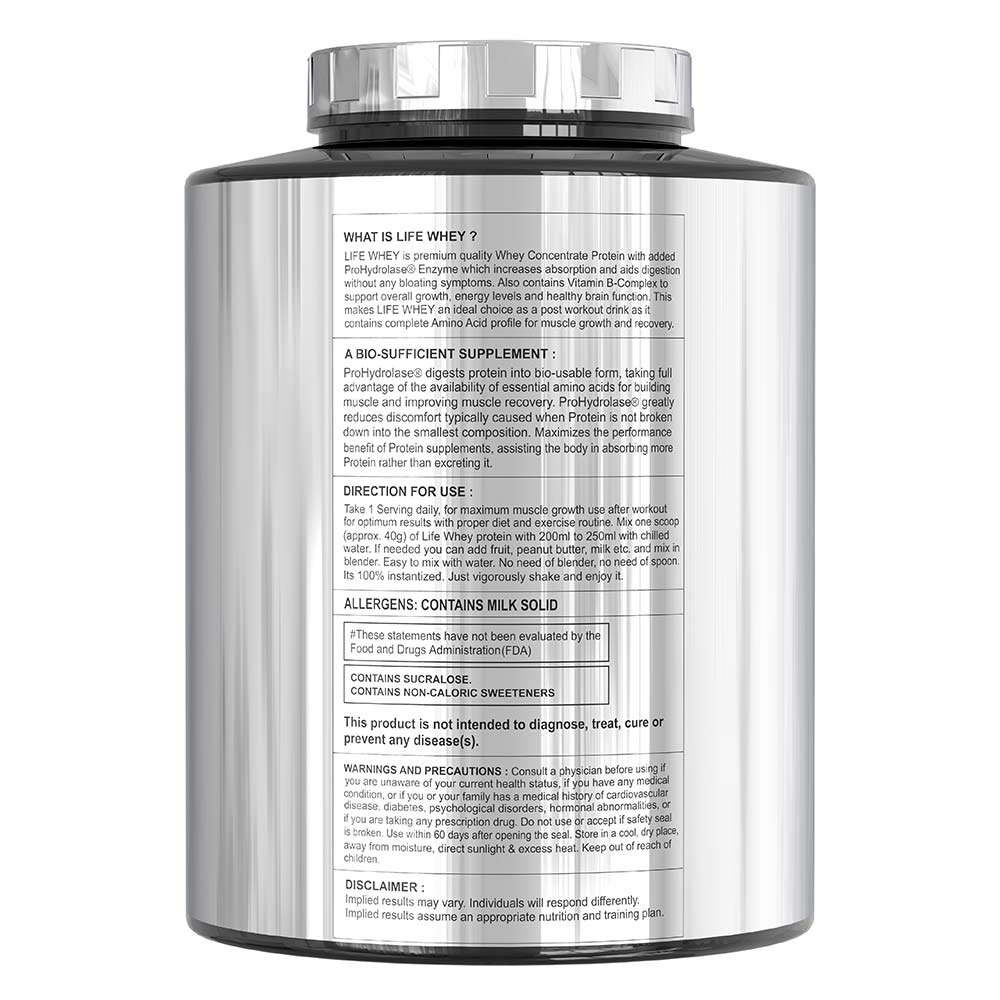 3 - Divine Nutrition Life Whey,  4.4 lb  American Ice-Cream 