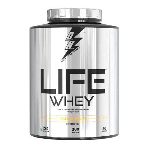 1 - Divine Nutrition Life Whey,  4.4 lb  Malai Kulfi 