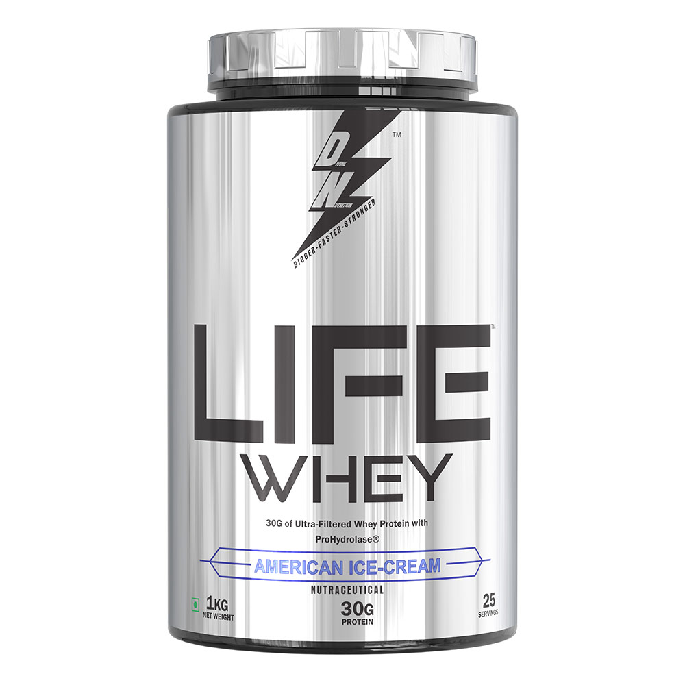 1 - Divine Nutrition Life Whey,  2.2 lb  American Ice-Cream 