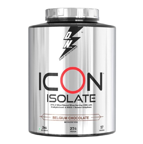 1 - Divine Nutrition Icon Isolate,  4.4 lb  Belgium Chocolate 