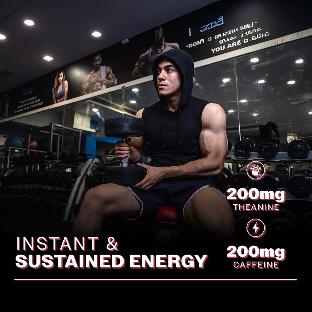 4 - MuscleBlaze PRE Workout 200 Xtreme,  0.23 lb  Strawberry Watermelon Ice
