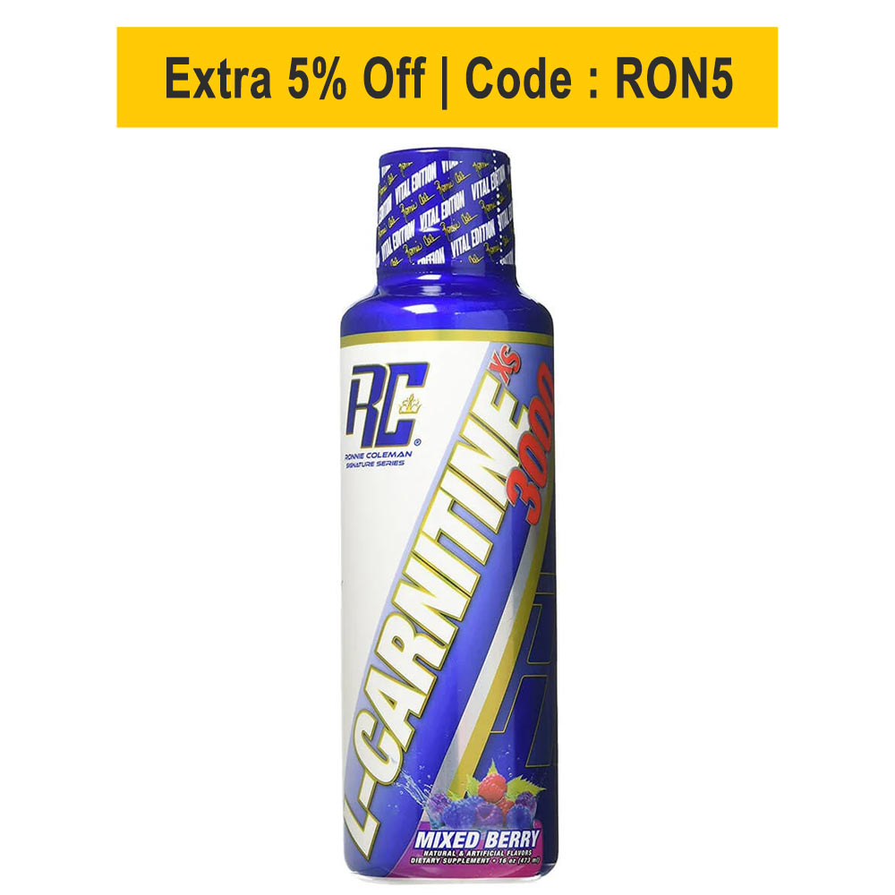 RONNIE COLEMAN L-Carnitine XS 3000,  473 ml  Mixed Berry 