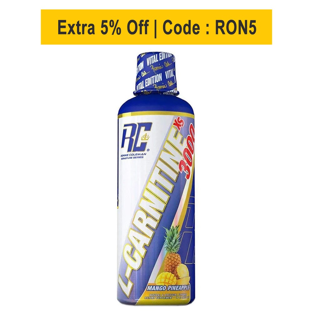 RONNIE COLEMAN L-Carnitine XS 3000,  473 ml  Mango Pineapple 
