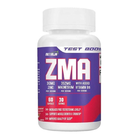 1 - NutriJa ZMA,  60 capsules  Unflavoured 