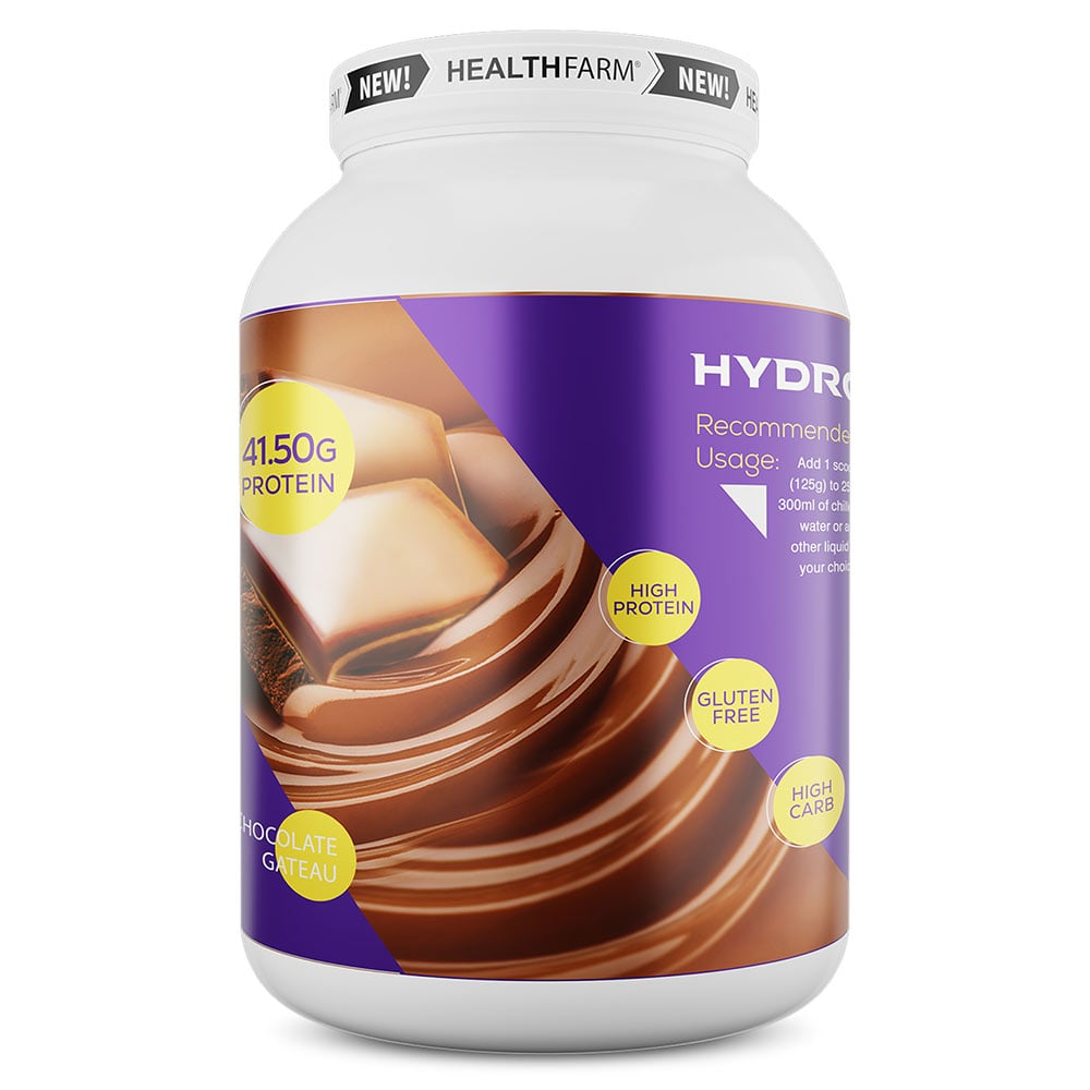 2 - Healthfarm Hydro Gain,  6.6 lb  Chocolate Gateau 