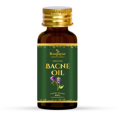 1 - Roopayur Bacne Oil,  30 ml  for All Skin Types 