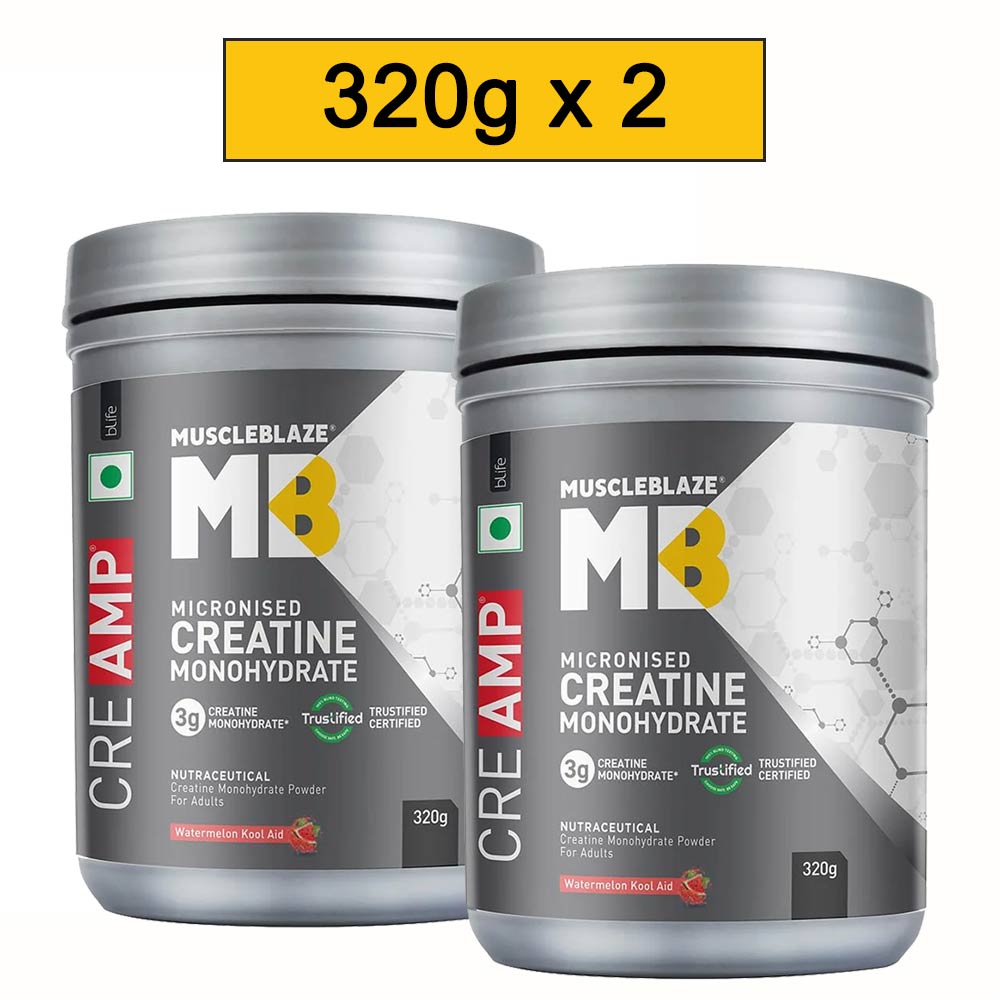 Creatine Monohydrate CreAMP 640g Watermelon Kool Aid