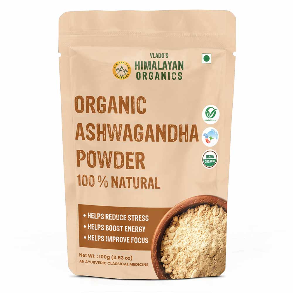 Vlado's Himalayan Organics Organic Ashwagandha Powder, 100 g-picture-31