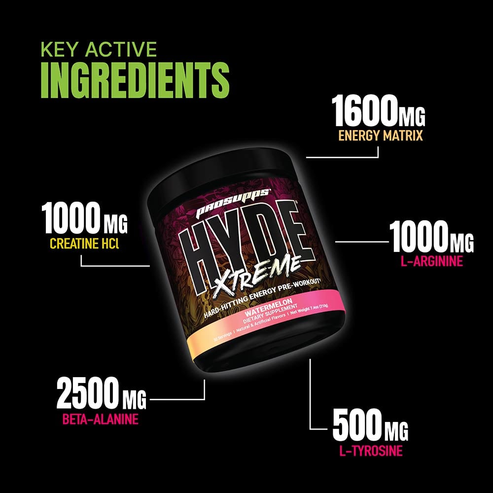 3 - ProSupps Hyde Xtreme Pre Workout,  0.42 lb  Watermelon 