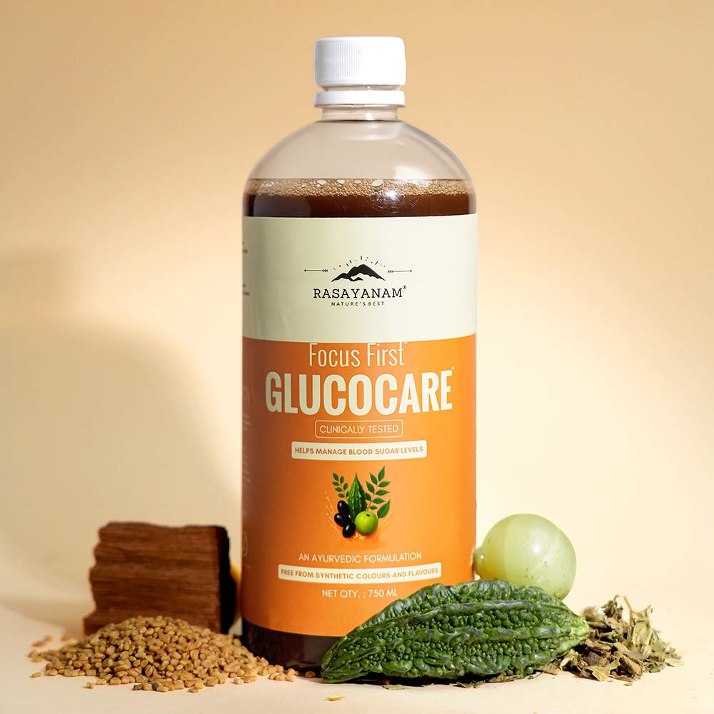 5 - Rasayanam GlucoCare Juice 750 ml & Pure Amla Juice Combo,  Natural  750 ml 