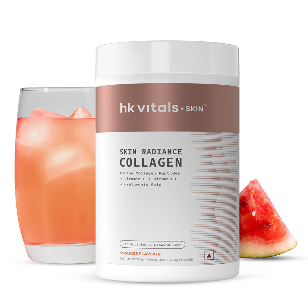4 - HealthKart HK Vitals Skin Radiance Collagen,  400 g  Watermelon 