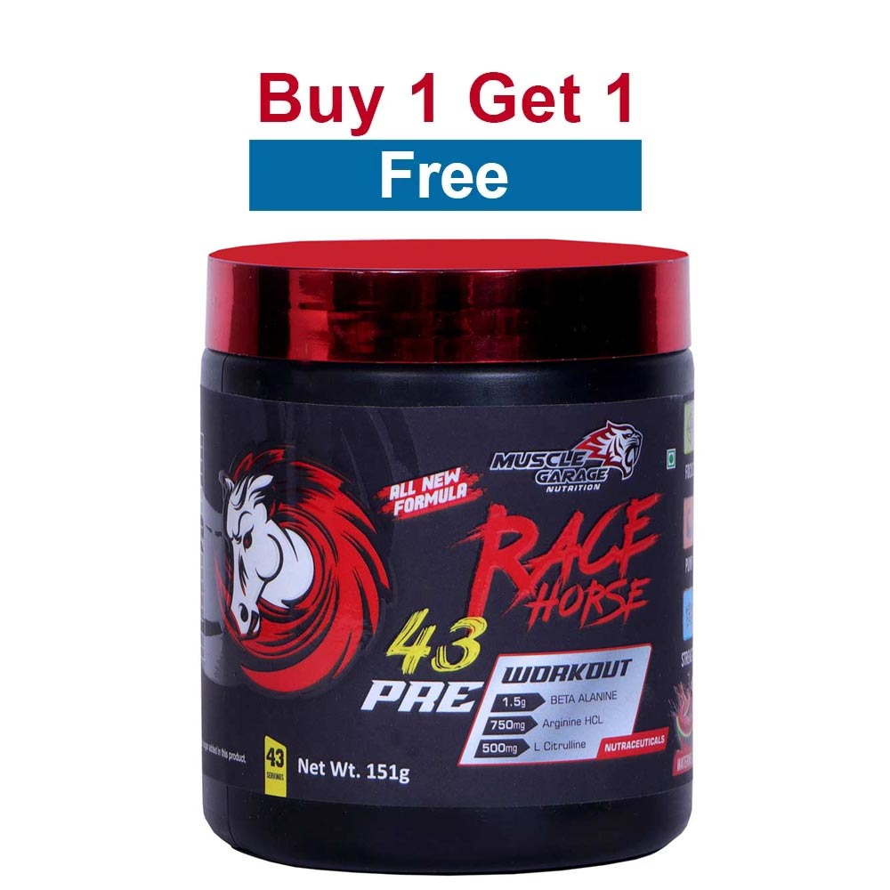 Muscle Garage Race Horse Pre Workout,  0.33 lb  Watermelon 