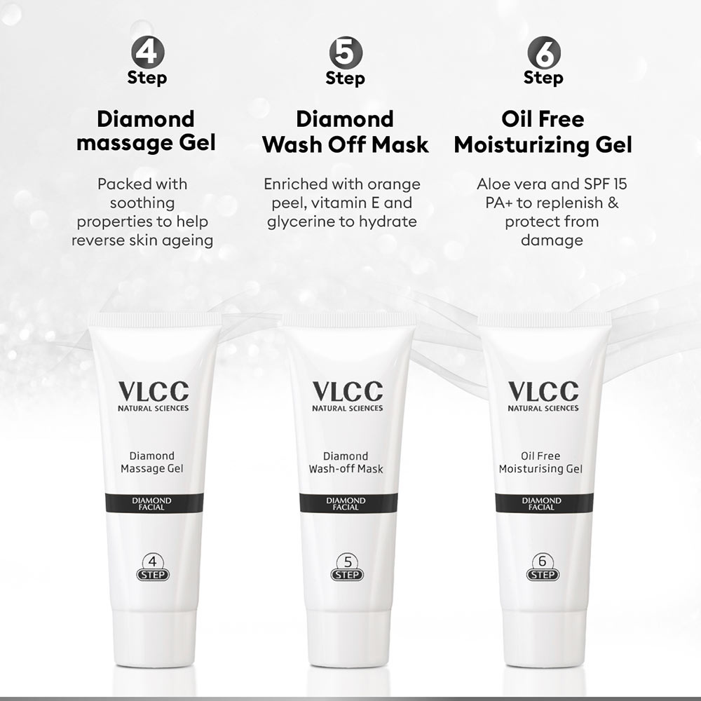 6 - VLCC Salon Series Facial Kit,  300 g  Diamond 