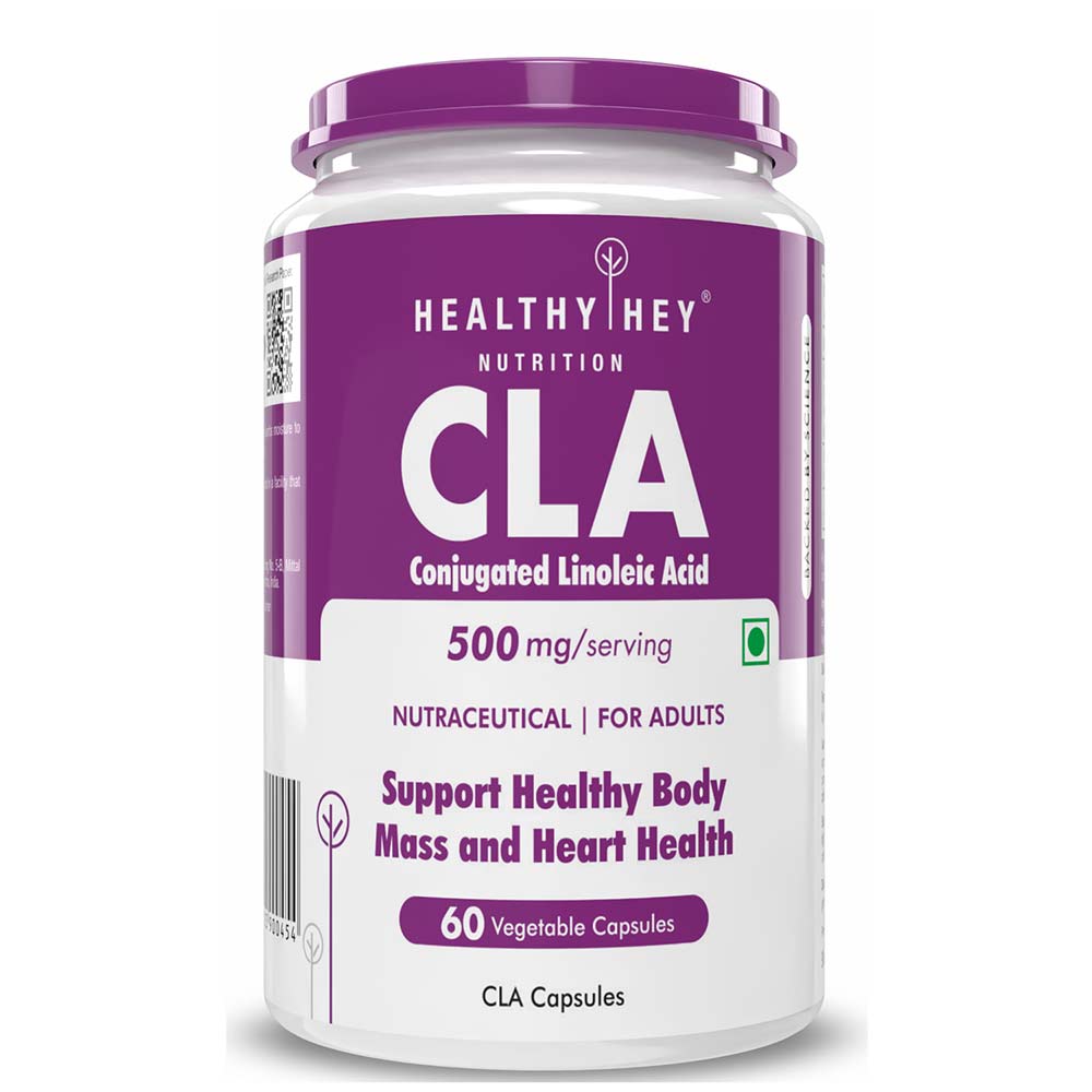 1 - HealthyHey Nutrition CLA,  60 capsules 