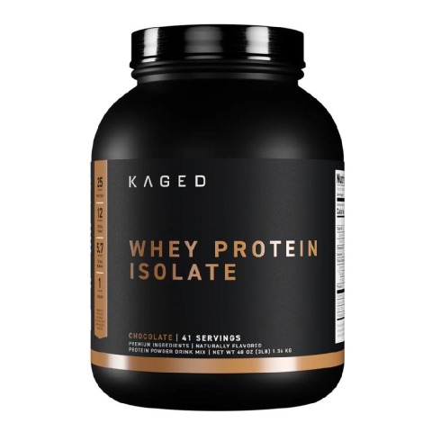 1 - Kaged Muscle Whey Protein Isolate,  3 lb  Chocolate 