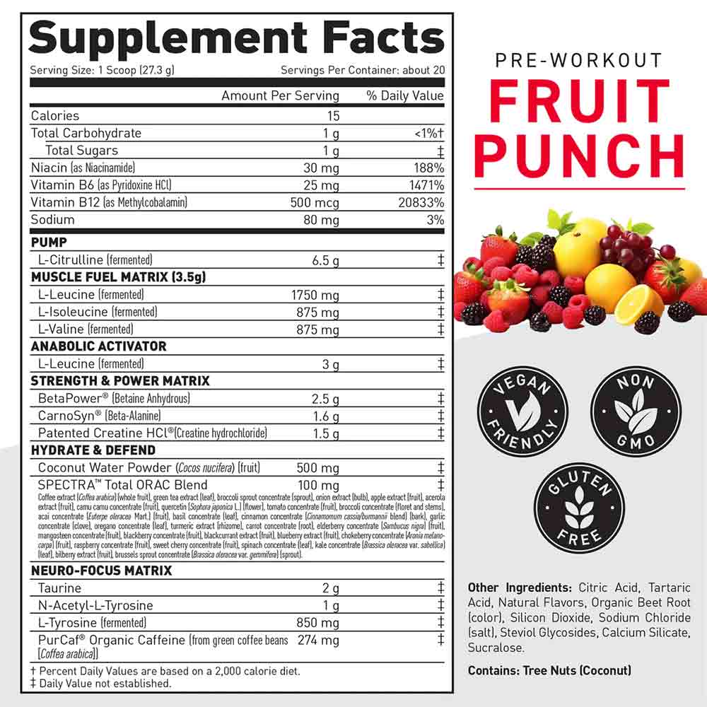2 - Kaged Muscle Pre-Kaged,  1.28 lb  Orange Krush 