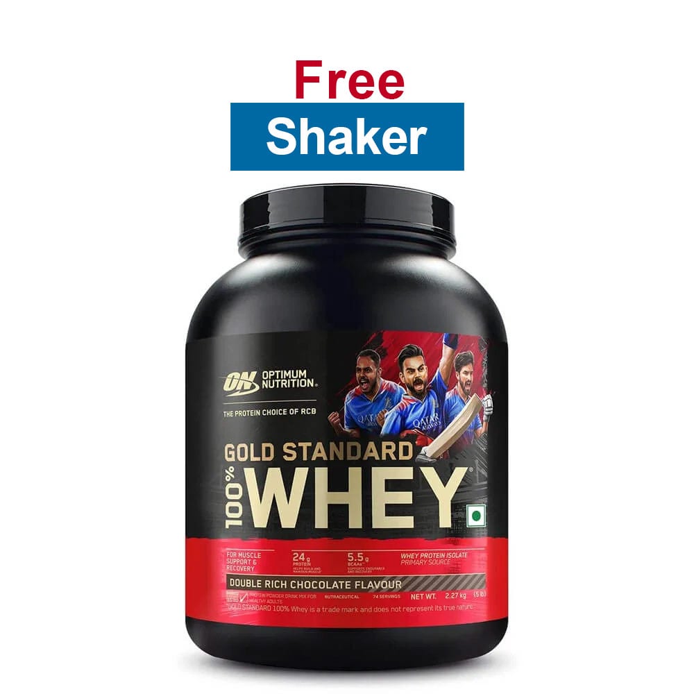 ON (Optimum Nutrition) Gold Standard 100% Whey Protein,  5 lb  Double Rich Chocolate 