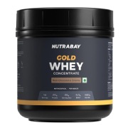 Nutrabay Gold Concentrate Whey Protein- 1.1 lb Rich Chocolate Creme