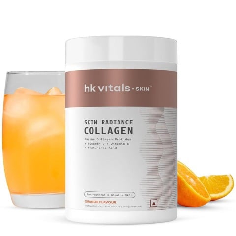 HealthKart HK Vitals Skin Radiance Collagen, 400 g Orange