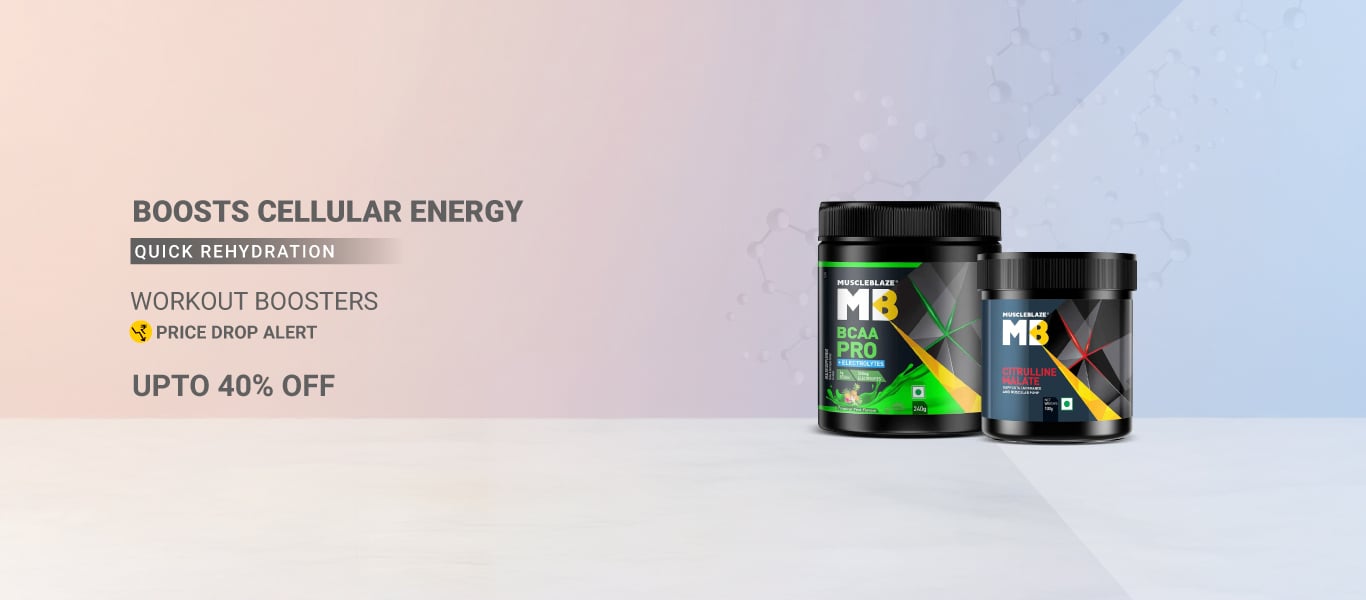 Workout Boosters | Upto 40% Off