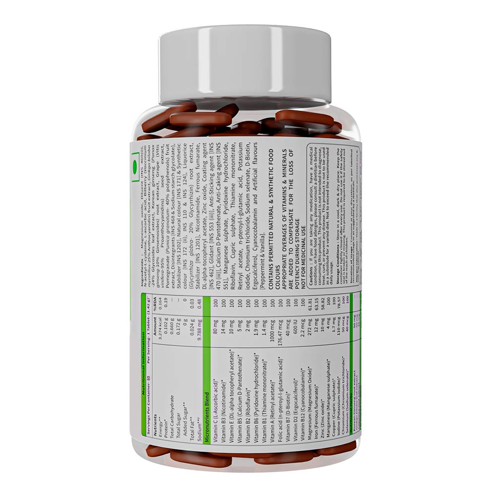 7 - Neuherbs True Vitamins with Iodine,  60 tablet(s)  Unflavoured 