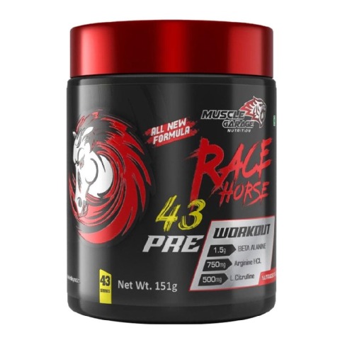 1 - Muscle Garage Race Horse Pre Workout,  0.39 lb  Cola 