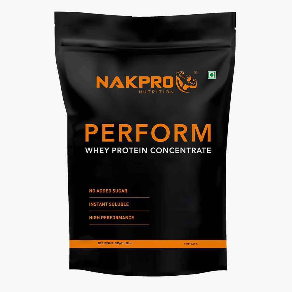 1 - Nakpro Perform Whey Protein Concentrate,  1.1 lb  Banana 