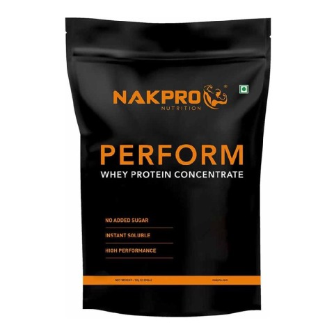 1 - Nakpro Perform Whey Protein Concentrate,  2.2 lb  Banana 