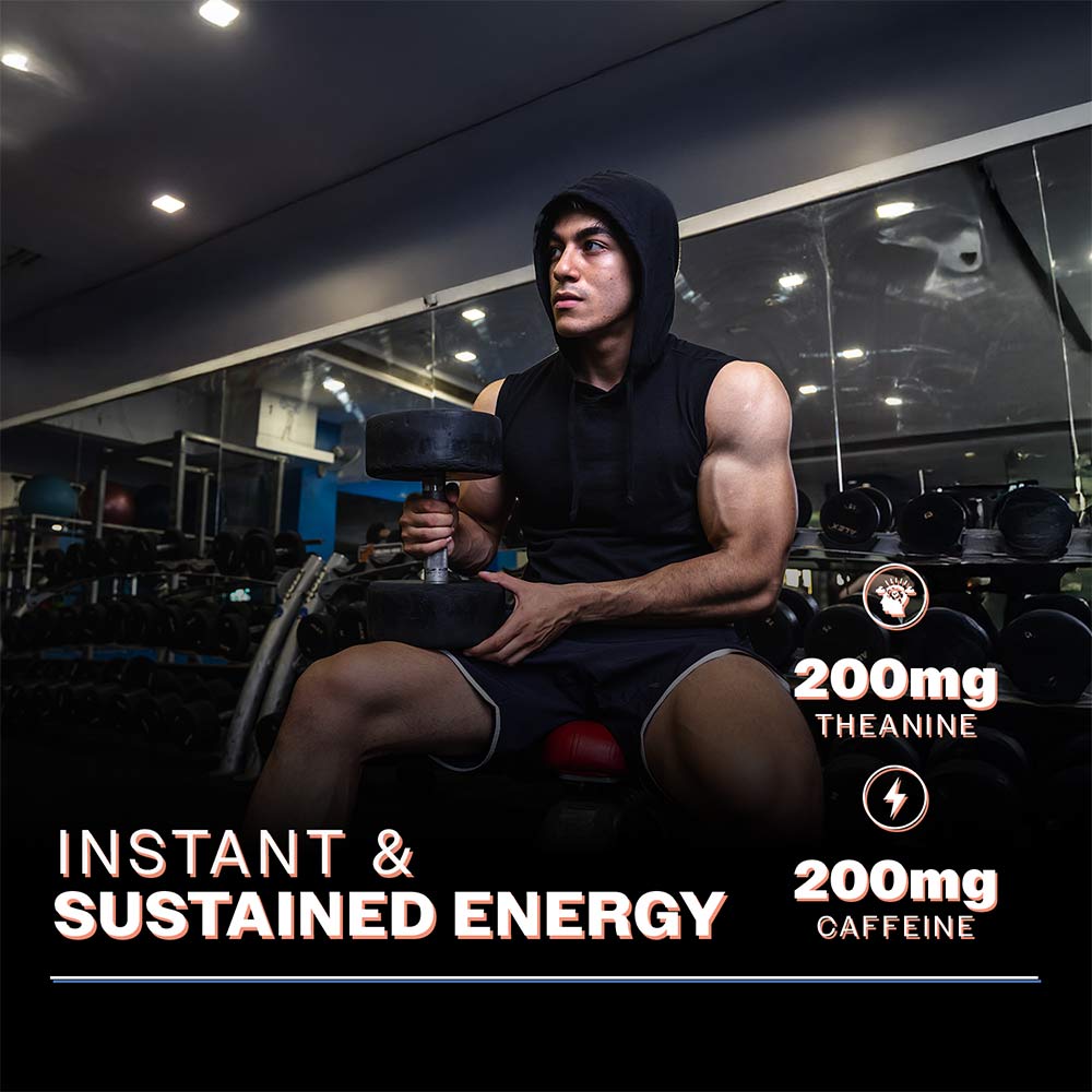 5 - MuscleBlaze PRE Workout 200 Xtreme,  0.44 lb  Tangy Orange