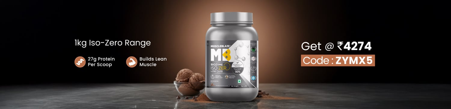 Iso-zero 1kg Range | Extra 5% Off | ZYMX5