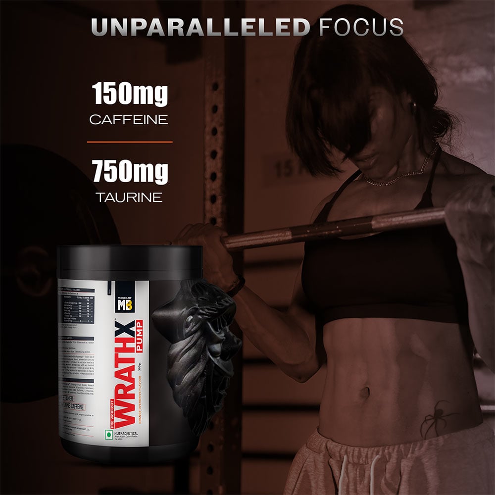 2 - MuscleBlaze WrathX Pump,  0.66 lb  Orange Overdrive