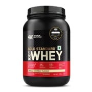 ON (Optimum Nutrition) Gold Standard 100% Whey Protein- 2 lb Vanilla Ice Cream