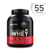 ON (Optimum Nutrition) Gold Standard 100% Whey Protein, 1.7 kg (3.74 lb), Double Rich Chocolate