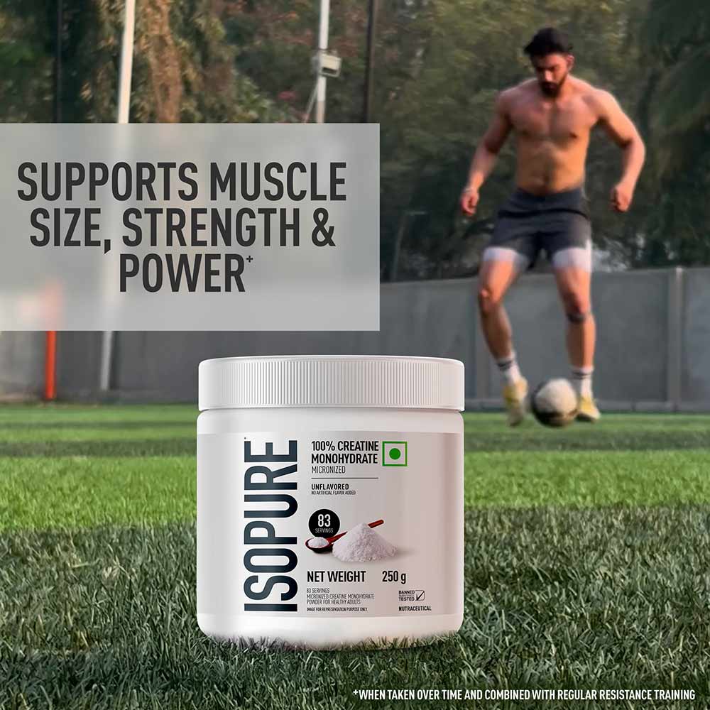 5 - Isopure 100% Creatine Monohydrate,  Unflavoured  0.55 lb 