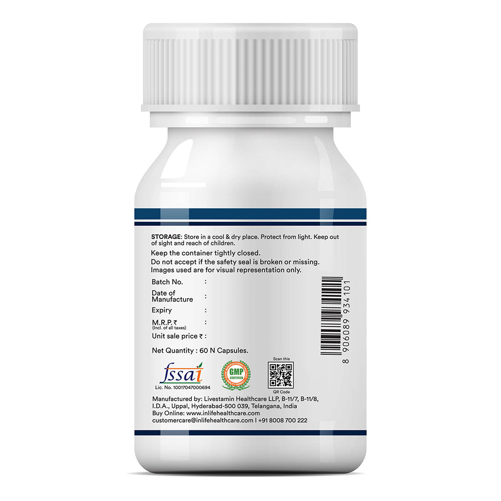 11 - INLIFE High Strength B-Complex,  60 veggie capsule(s)  Unflavoured 