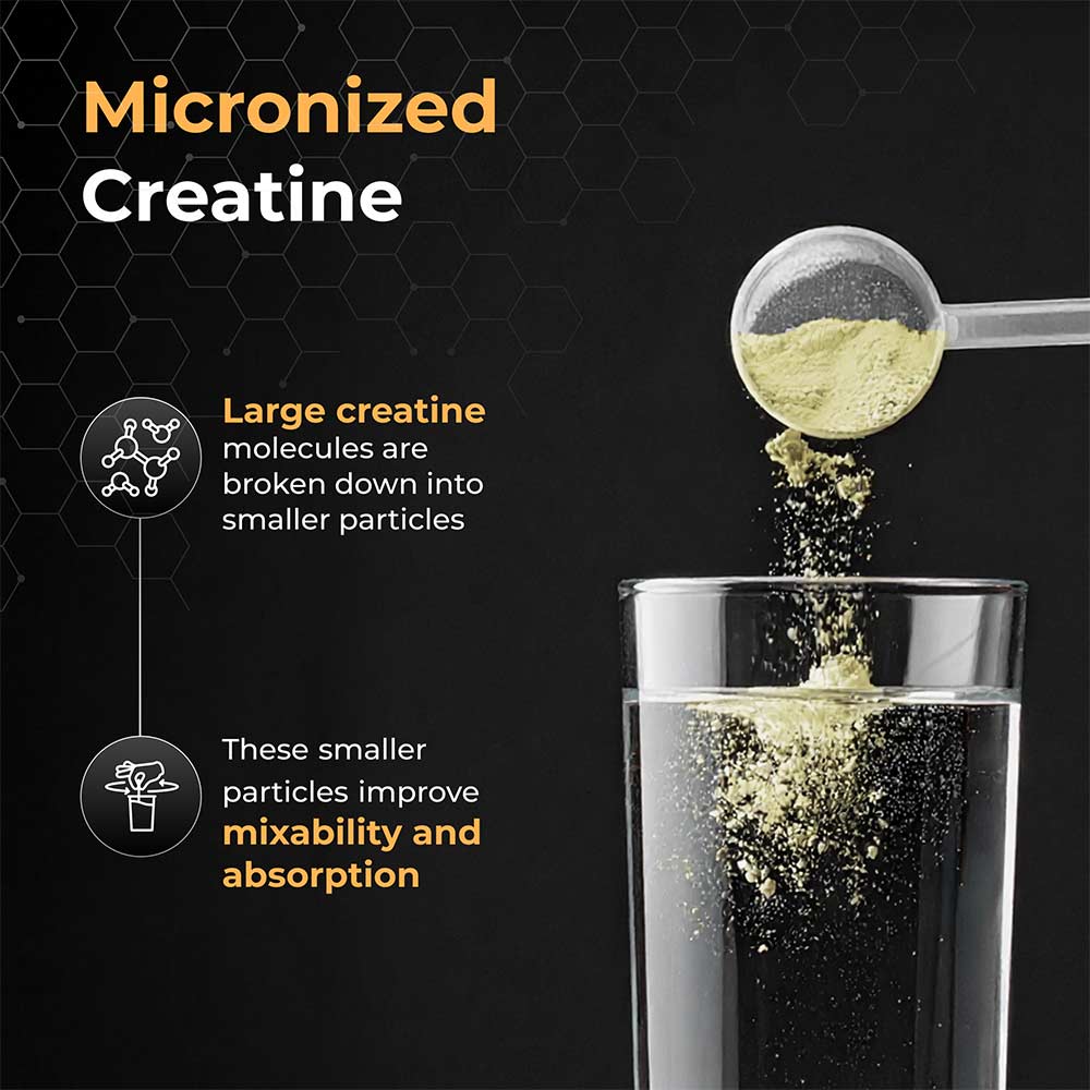 6 - Nutrabay Gold Micronised Creatine Monohydrate,  Pineapple Ice Tea  0.26 lb 
