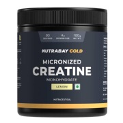 Nutrabay Gold Micronised Creatine Monohydrate- Lemon 0.26 lb