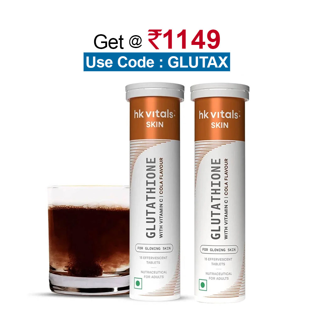 HealthKart HK Vitals Glutathione Effervescent,  Cola  30 tablet(s) 