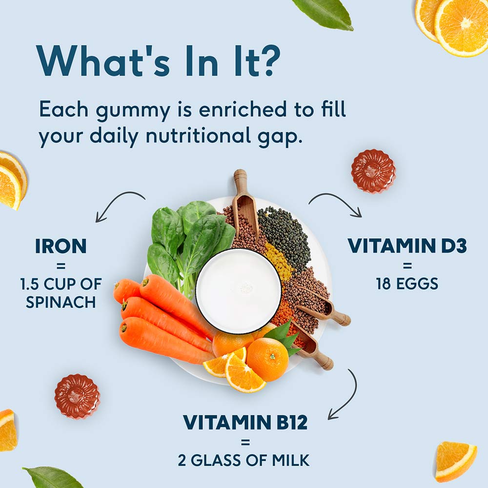 1 - HK Vitals Multivitamin Gummies, 60 gummies Orange