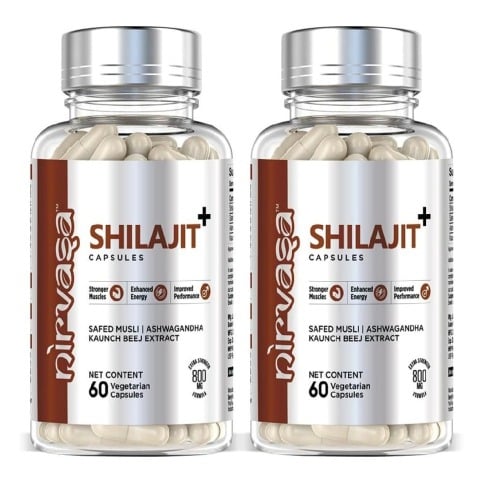 1 - Nirvasa Shilajit+,  120 veggie capsule(s) 