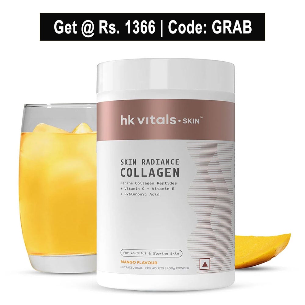 HK Vitals Skin Radiance Collagen,  Marine Collagen  400 g  Mango