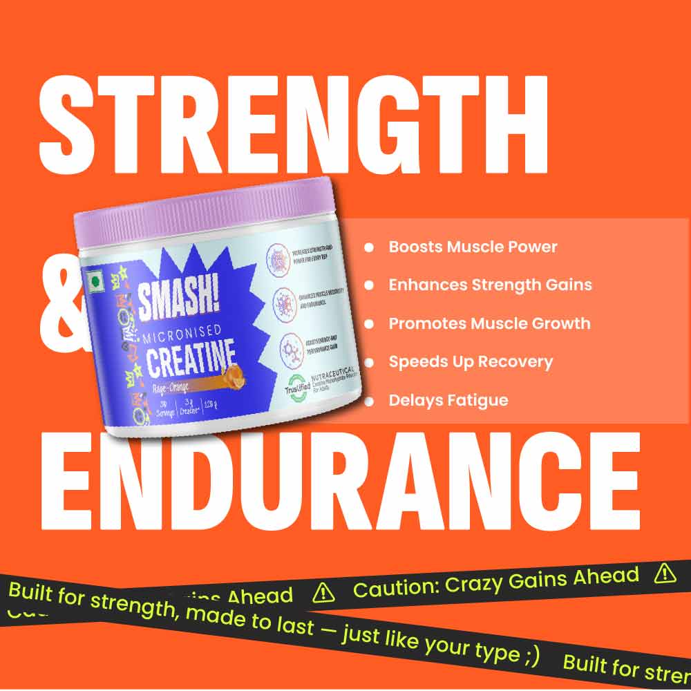 4 - Smash Hype Crate,  Rage Orange  0.26 lb