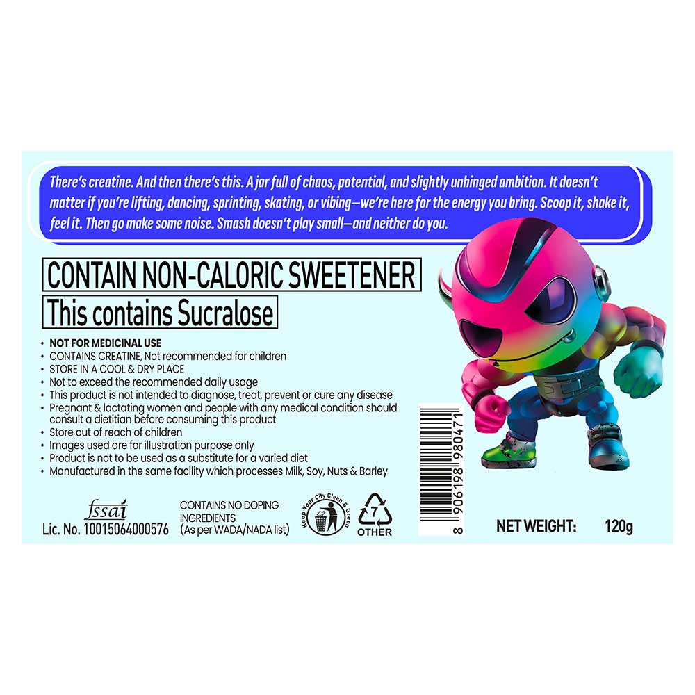 9 - Smash Hype Crate,  Rage Orange  0.26 lb