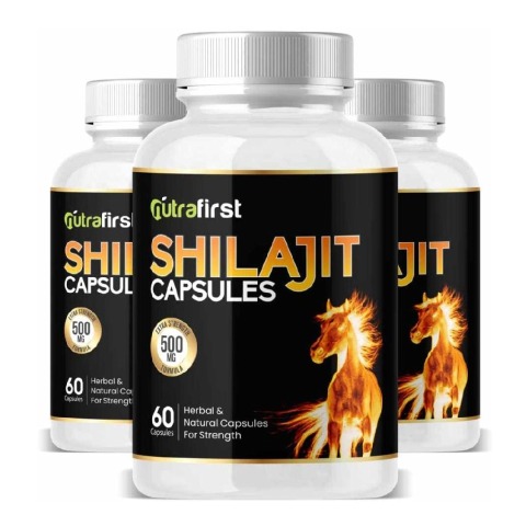 1 - NutraFirst Shilajit (500 mg),  180 capsules 