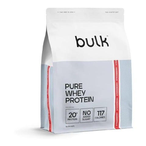 Bulk Pure Whey Protein,  1.98 lb  Strawberry 