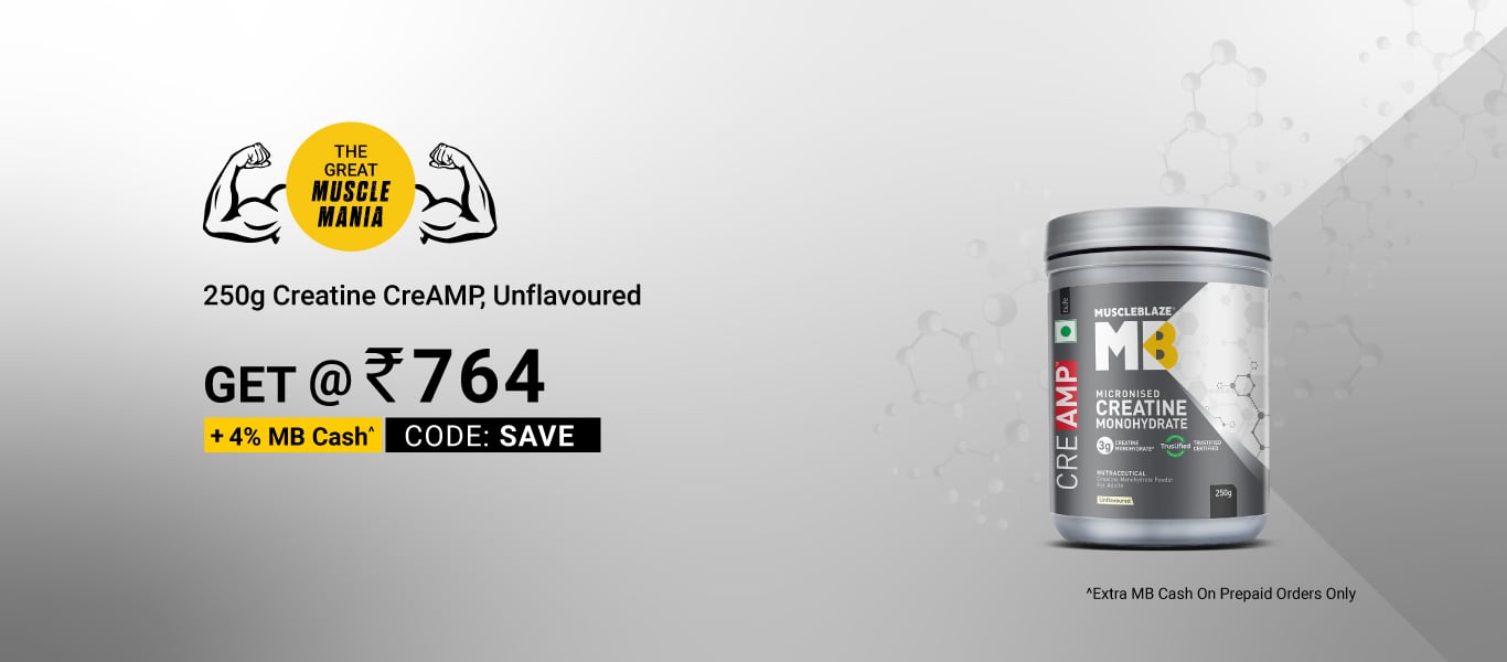 250g Creatine Creamp unflavoured @ 764