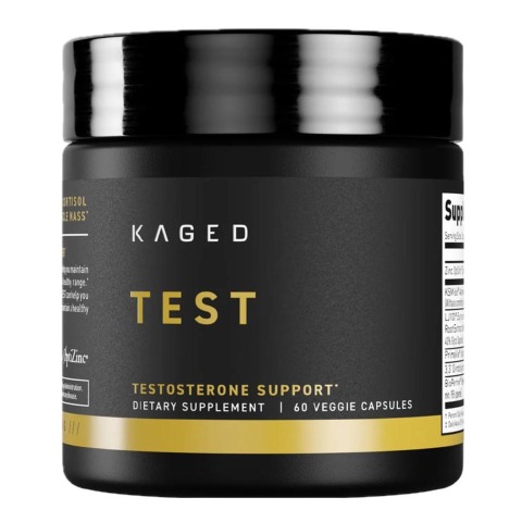 1 - Kaged Muscle Test,  60 veggie capsule(s)  Unflavoured 