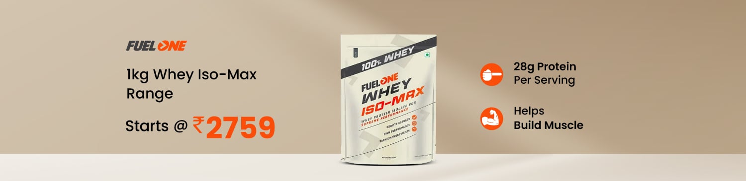 Fuel One Whey Iso-Max Range | Start @ 2759